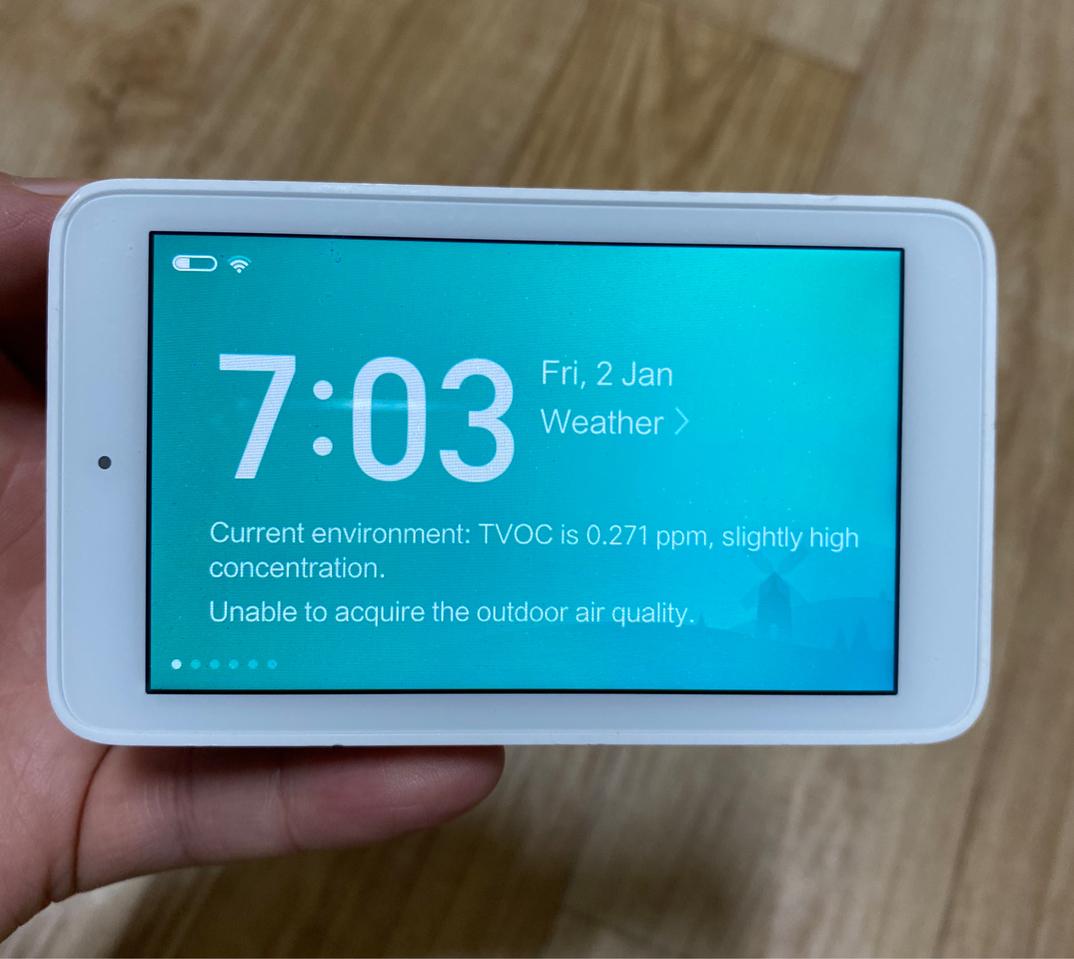 샤오미 미지아 공기질측정기