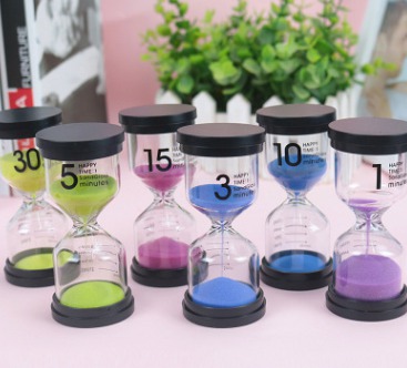 1분,3분,5분,15분 모래시계