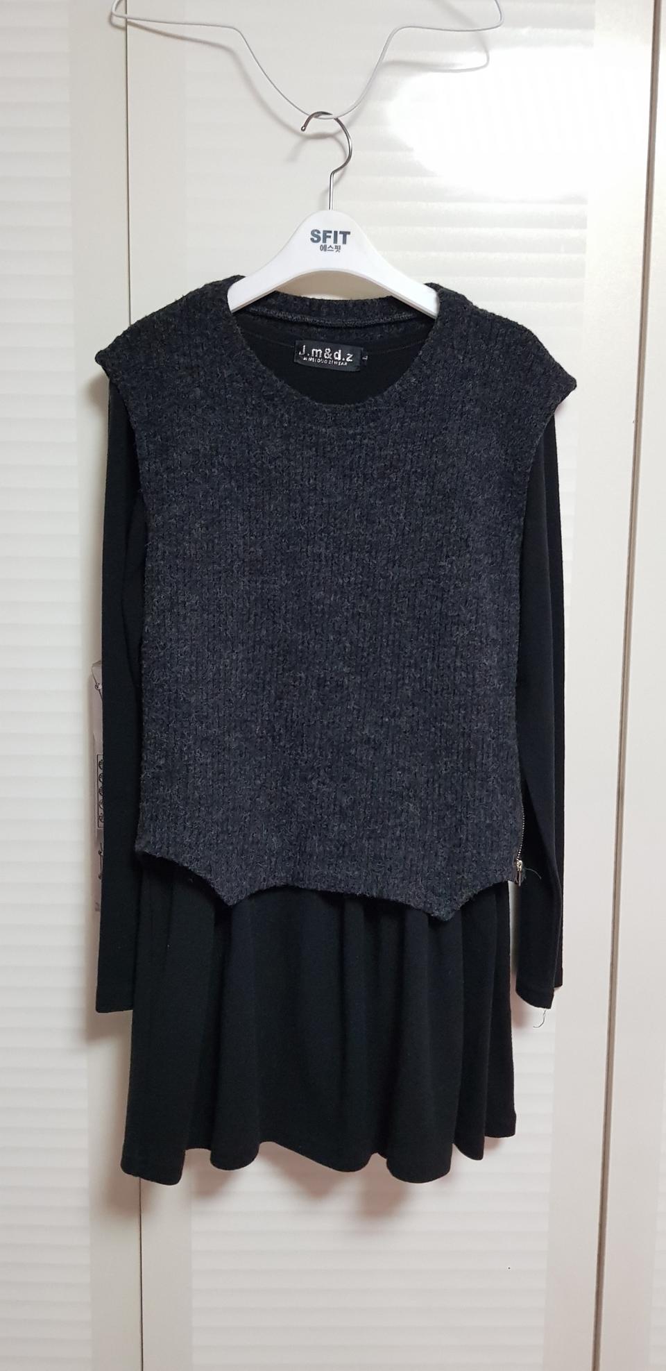 예쁜 원피스조끼티66