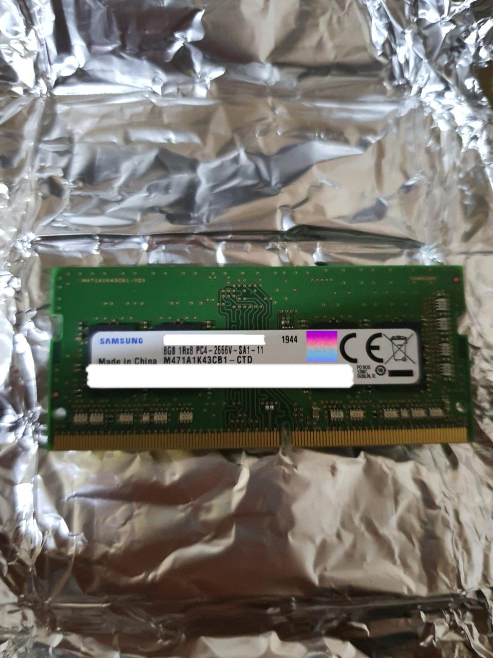 삼성전자 DDR4 8GB PC4-21300 노트북용 저전력미사용 새제품