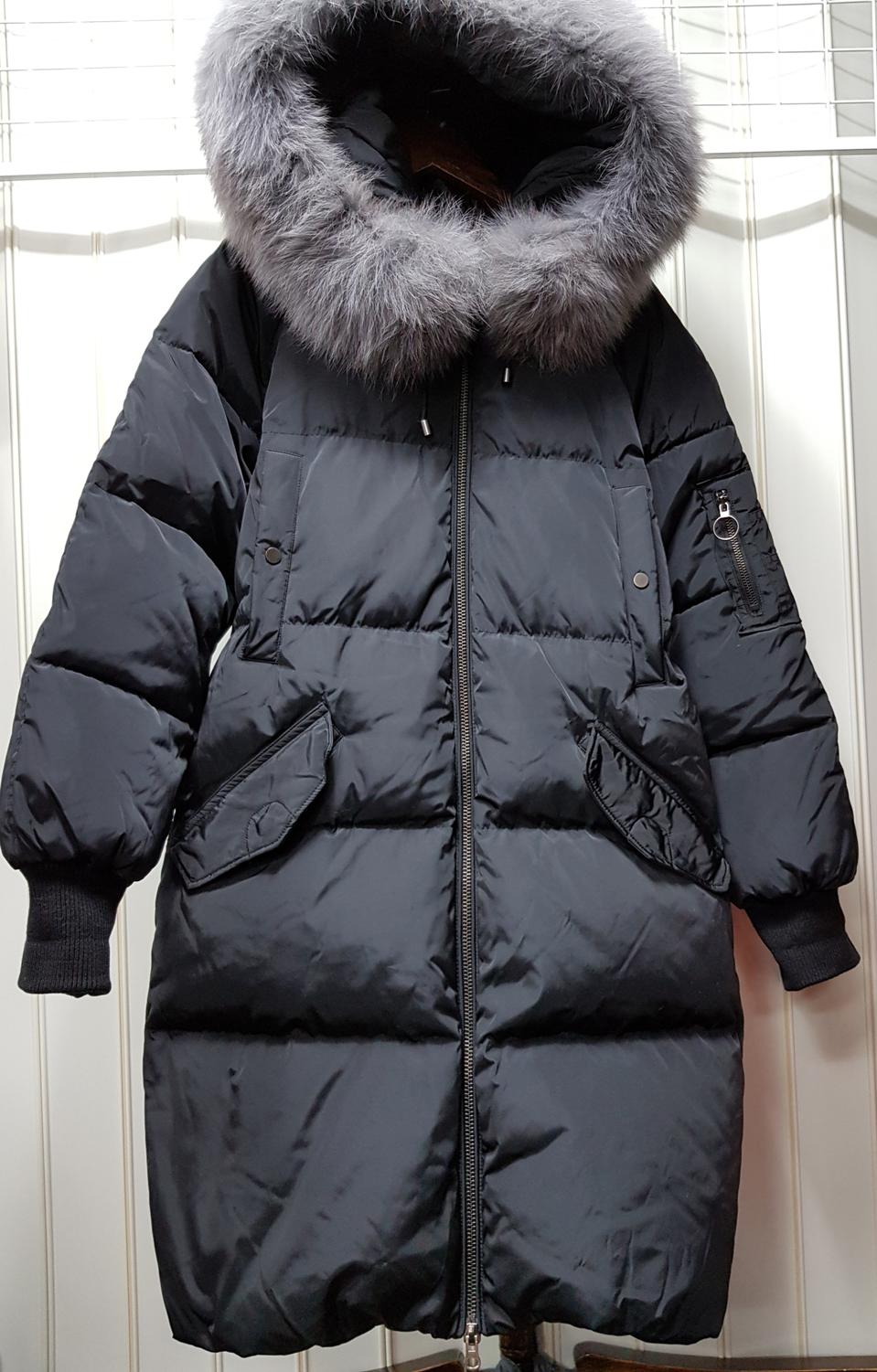 컬쳐 콜  오리털롱패딩 55