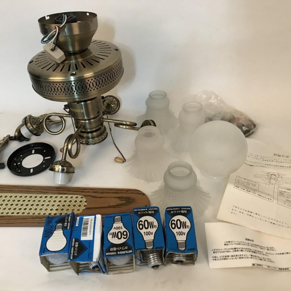 거실 샹들리에, 회전형 선풍기 겸용, 고급 인테리어 조명 일본 