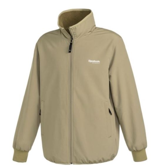 (새상품)리복X커버낫 양면후리스자켓베이지 한정판 사이즈보유