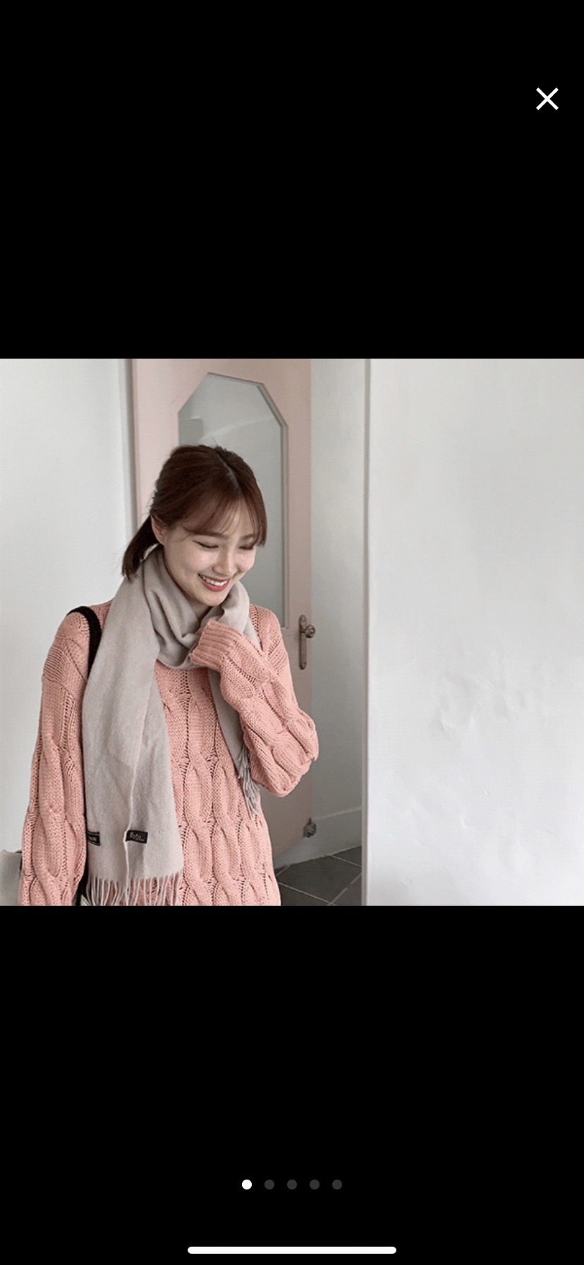 새상품)과베기 롱니트 원피스 가격내림!!!