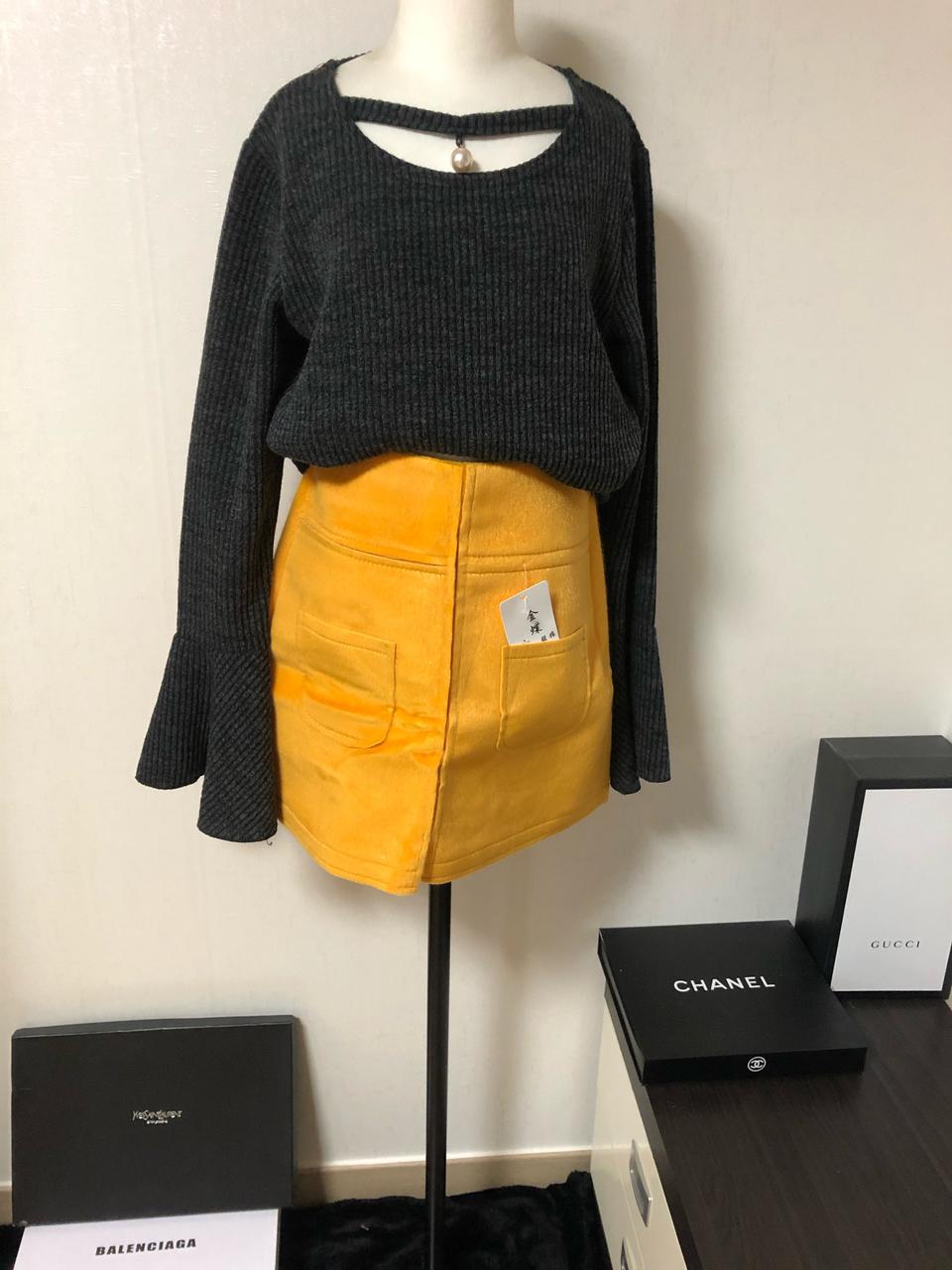 [구제나나몰]진주포인트니트