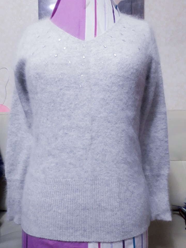 앙고라니트44ㅡ마른55