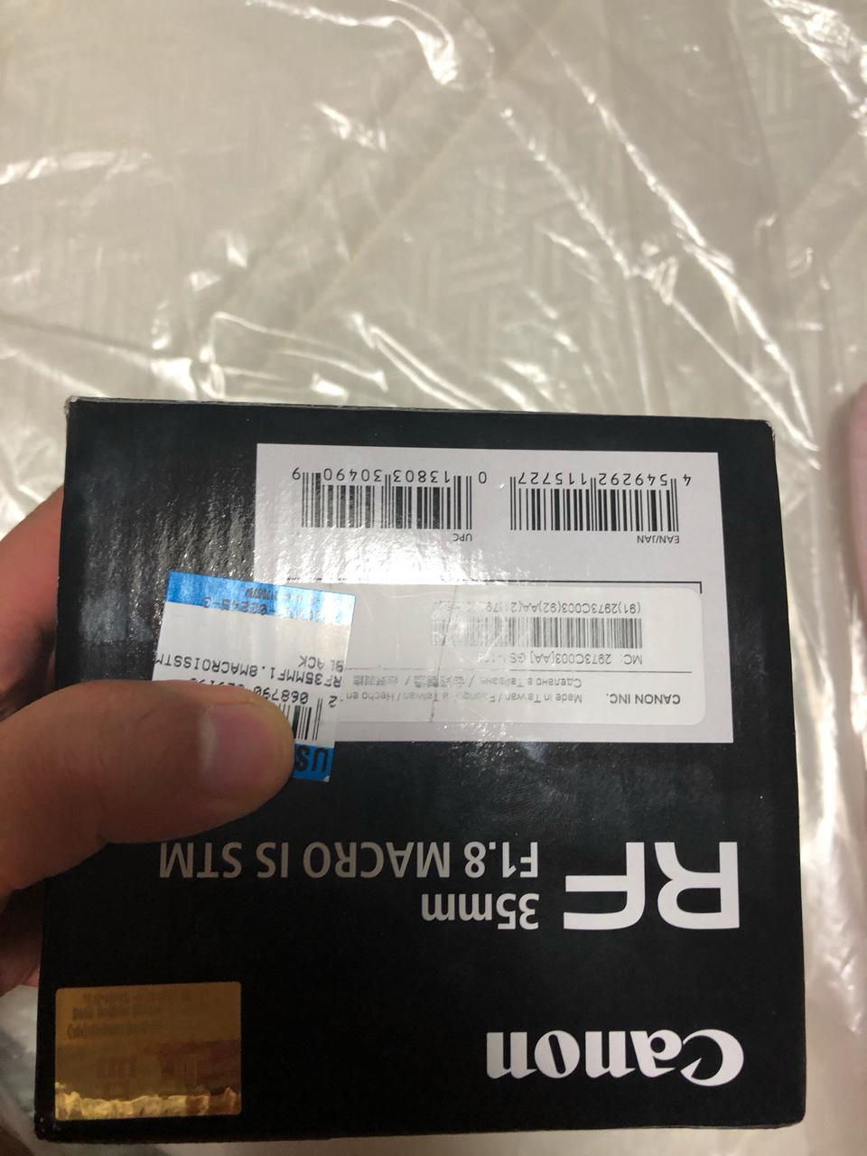 미개봉새제품] 캐논 RF 35mm F1.8 Macro IS STM