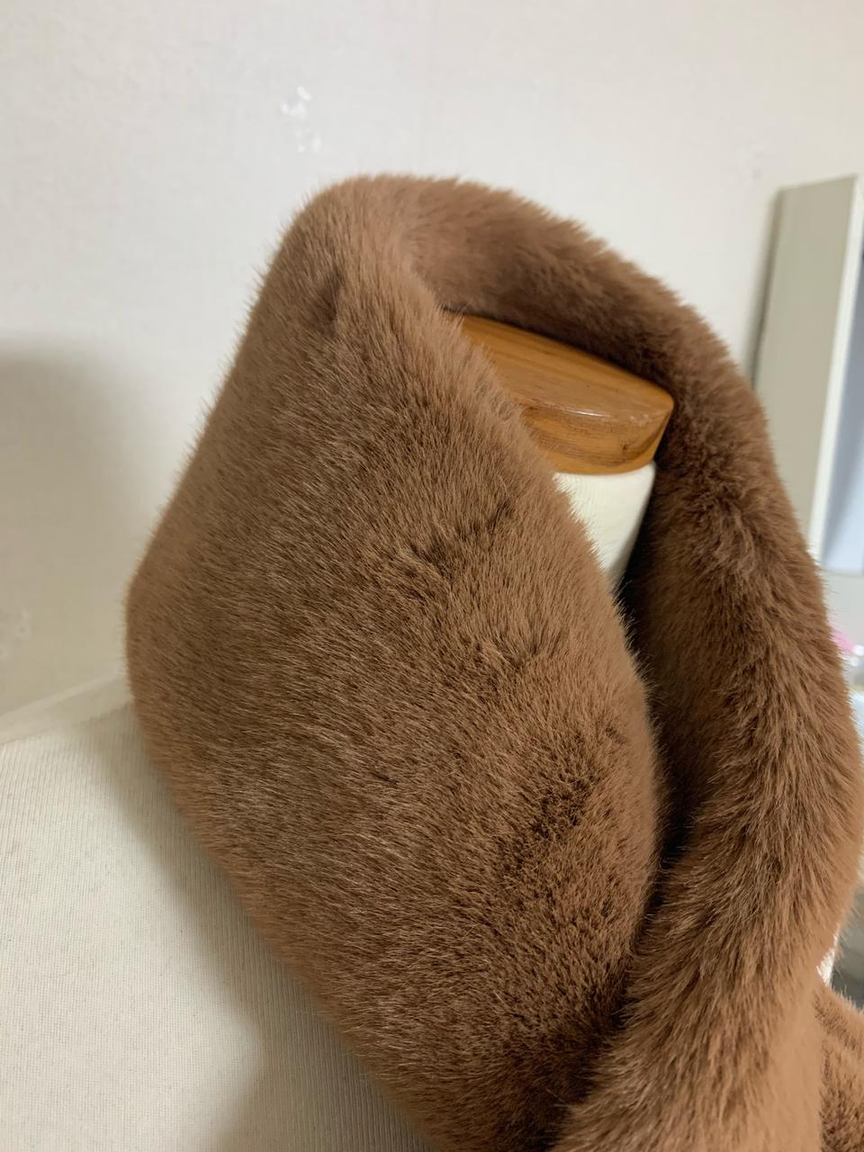 초특가 무료배송 새상품 퍼목도리