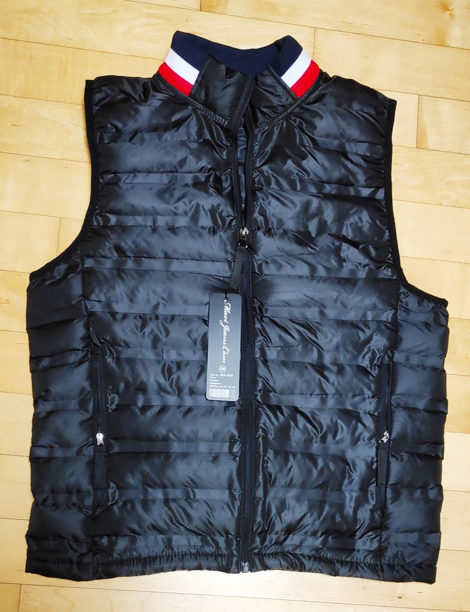 패딩조끼 검정 사이즈100. 정사이즈