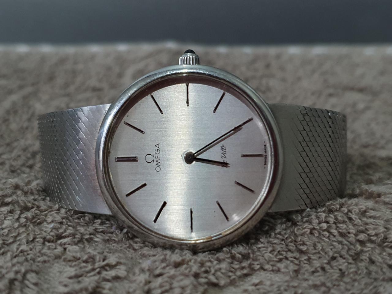 (정품)오메가 드빌 매쉬밴드 시계