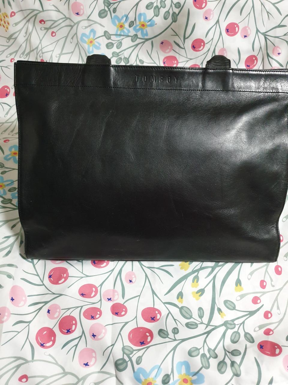 톰보이 숄더백<리얼가죽>