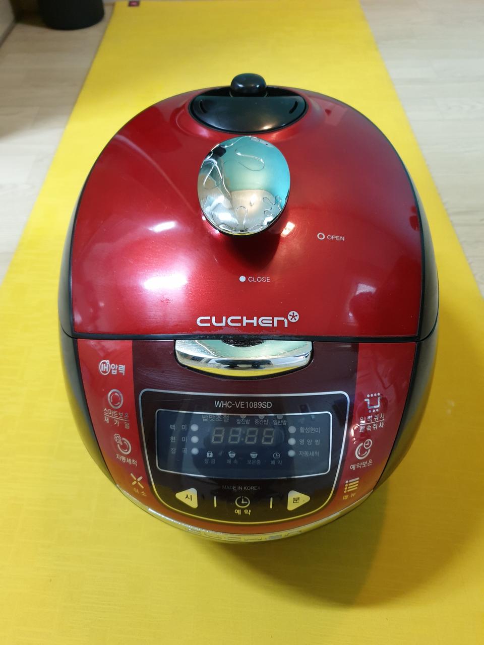 쿠첸 10인용 IH무쇠압력밥솥 WHC-1089SD [중고]