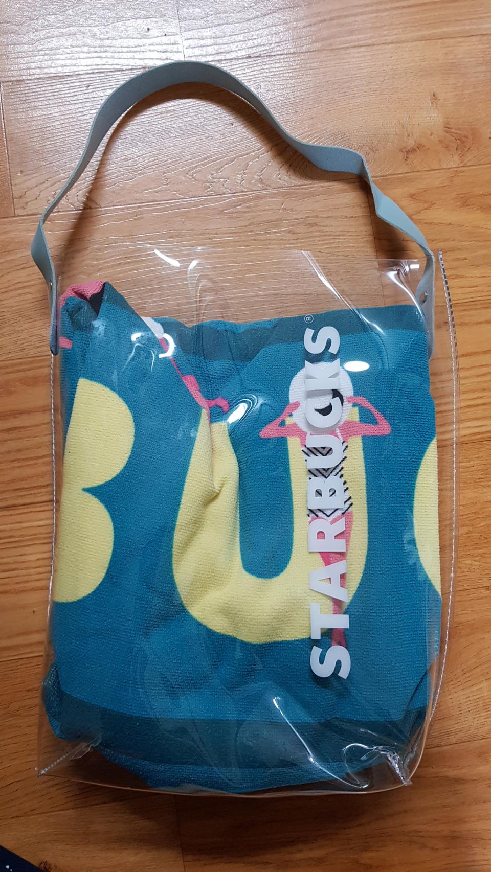 스타벅스 비치타올+비치백