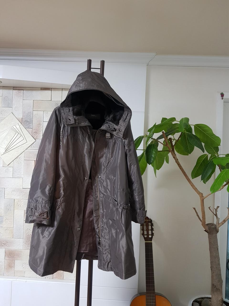 (85) 안지크~/ 여성 패딩 ~다람쥐털배색