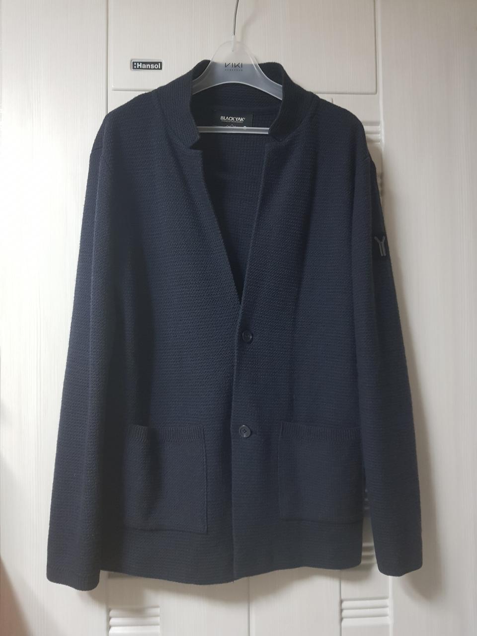 희귀 블랙야크 카라넥 가디건스웨터 급처 / 네이비 남색 유니클로 라코스테