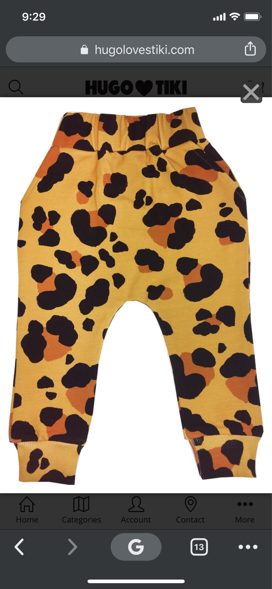 새상품)휴고러브스티키 6y