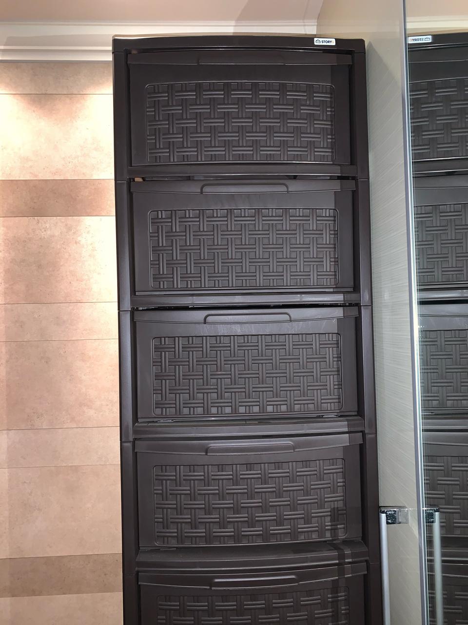 창신리빙 플라스틱 4단 수납장