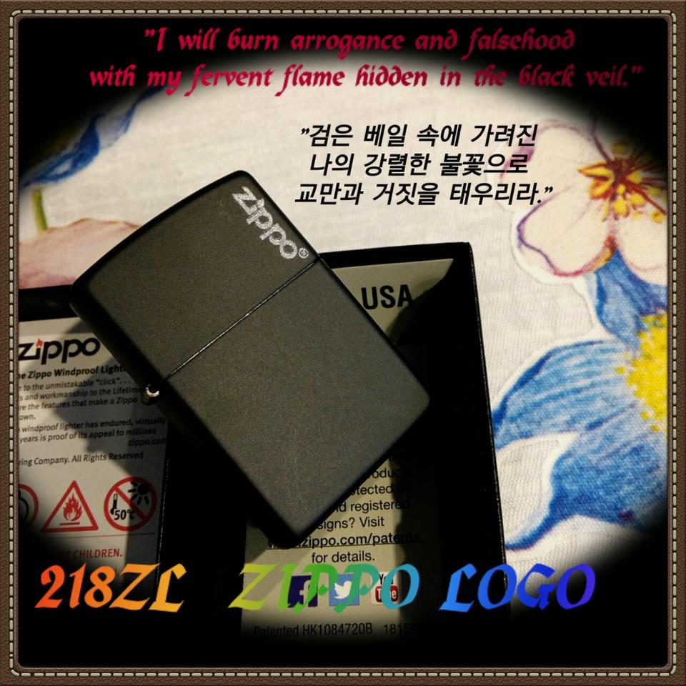 정품 미개봉 새 지포라이터 218ZL ZIPPO LOGO