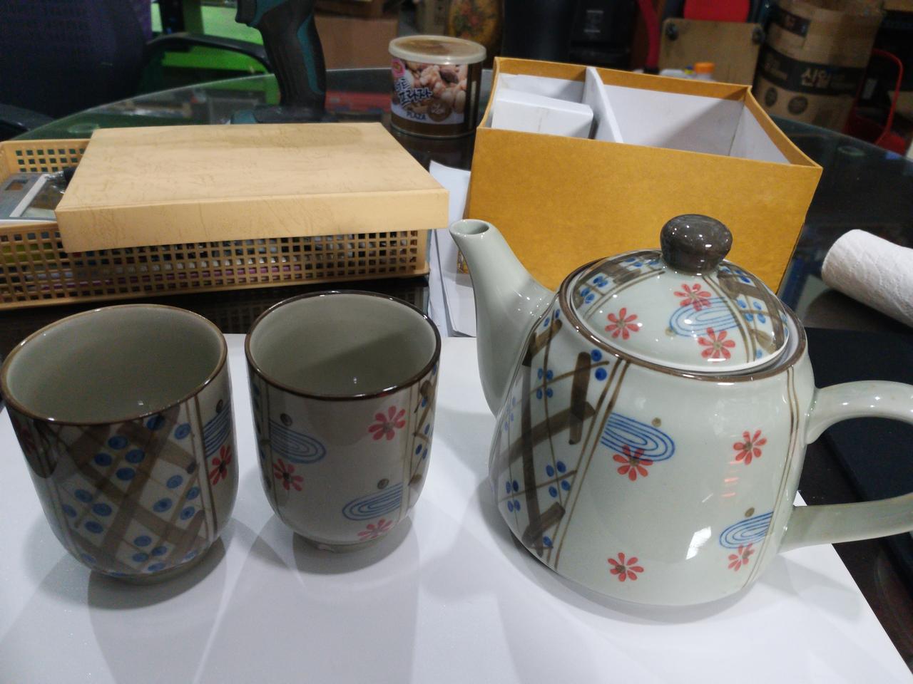 도자기 다기세트 판매해요