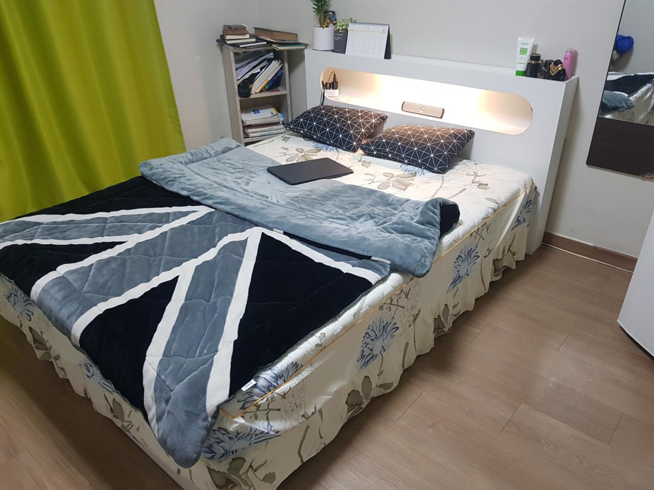 침대 + 매트리스 Q 사이즈