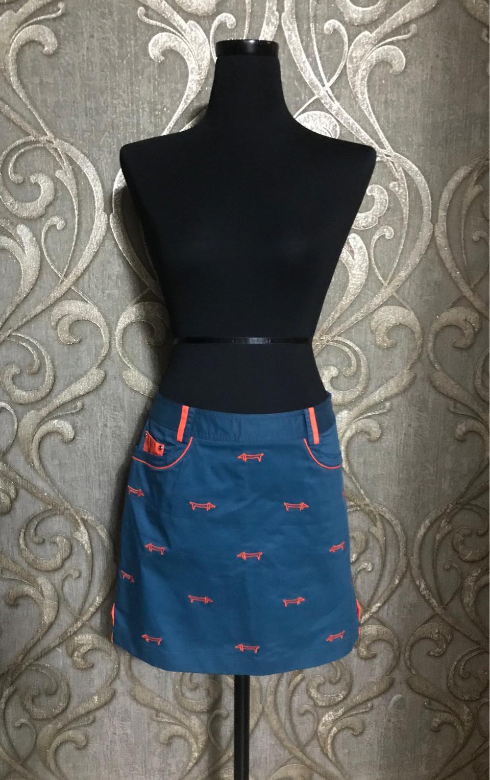 새상품/루이까스텔 H라인 치마바지 (아쿠아딥블루)