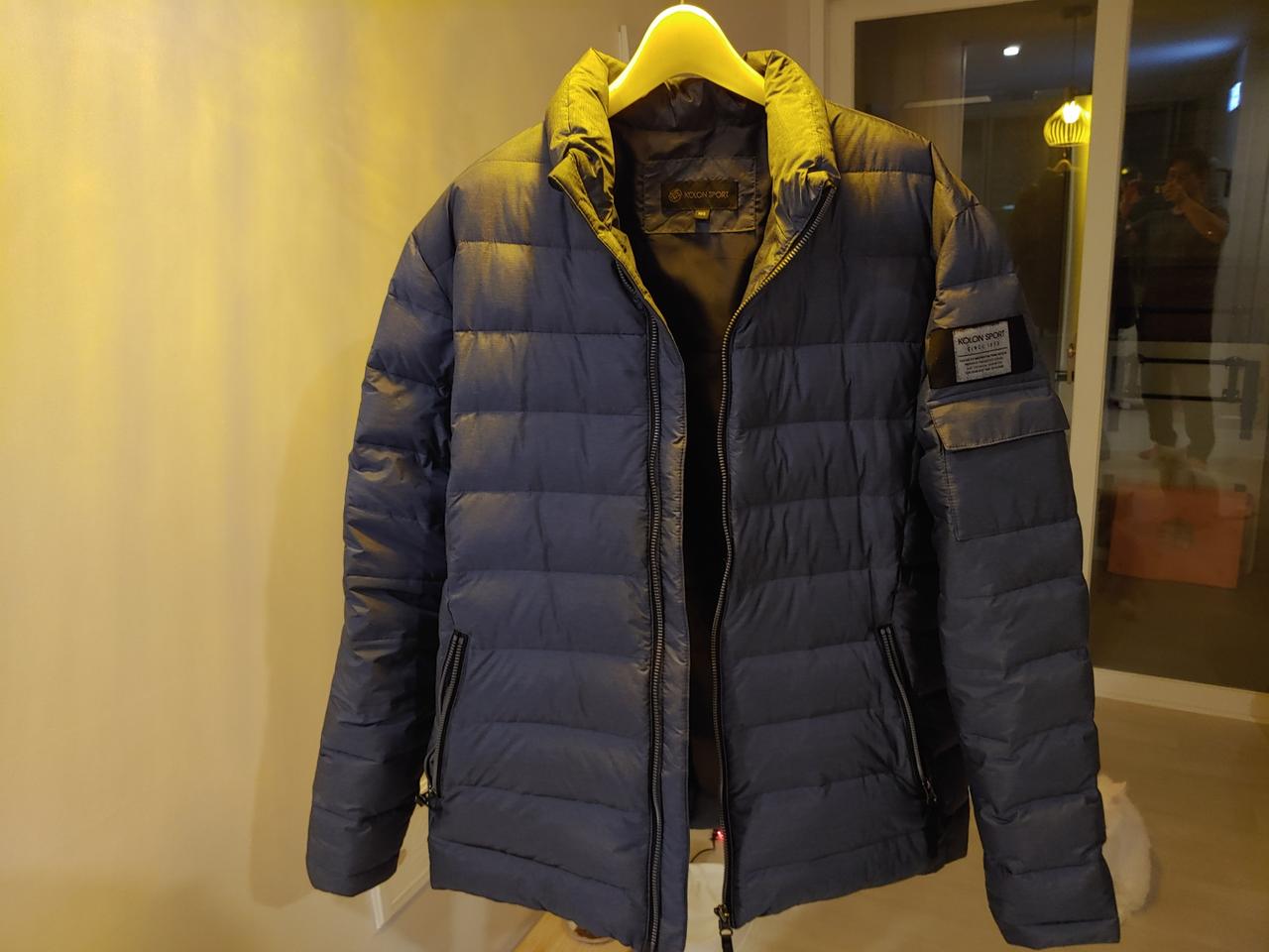 코오롱스포츠 구스경량패딩