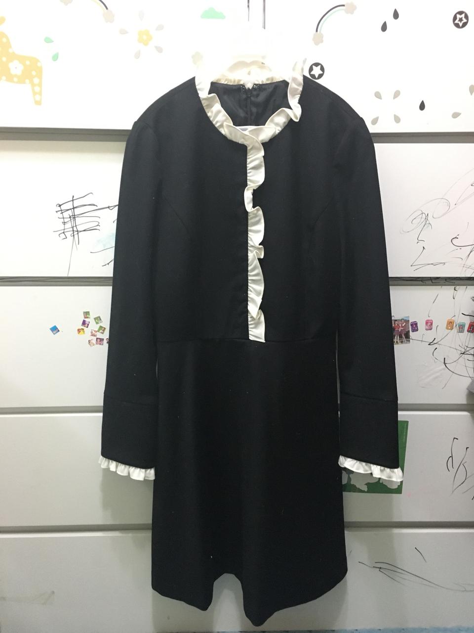 로엠 검정 원피스 (사이즈55)