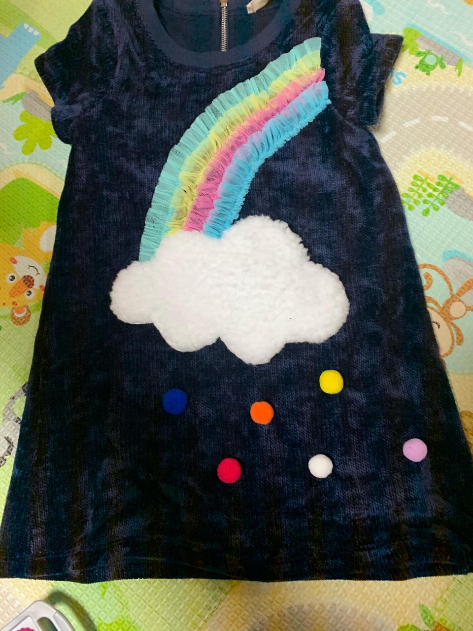 새상품)해나바나나(세라세라세라) 여아원피스 4y