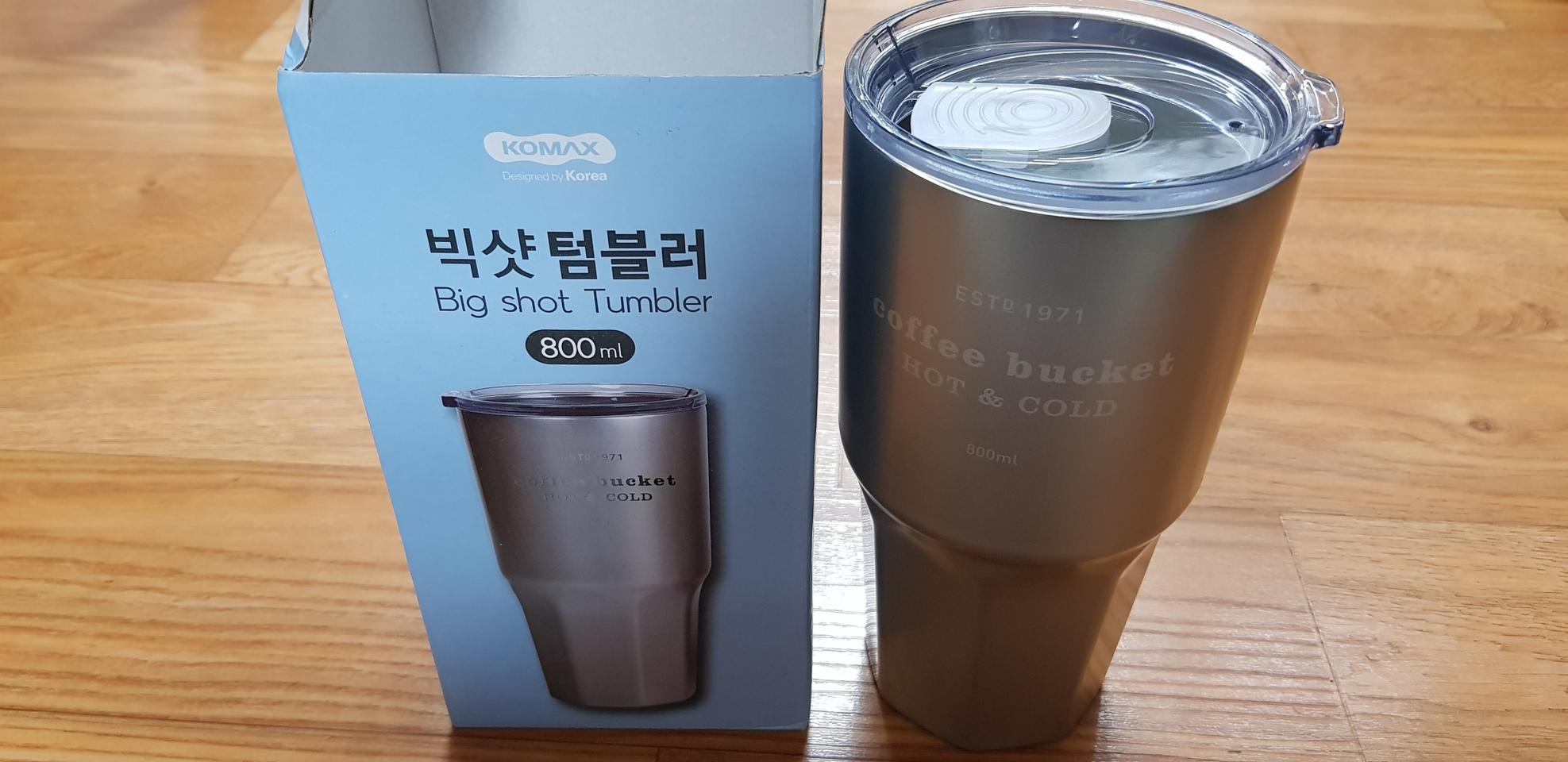 코멕스 빅샷 보온보냉 텀블러 800ml