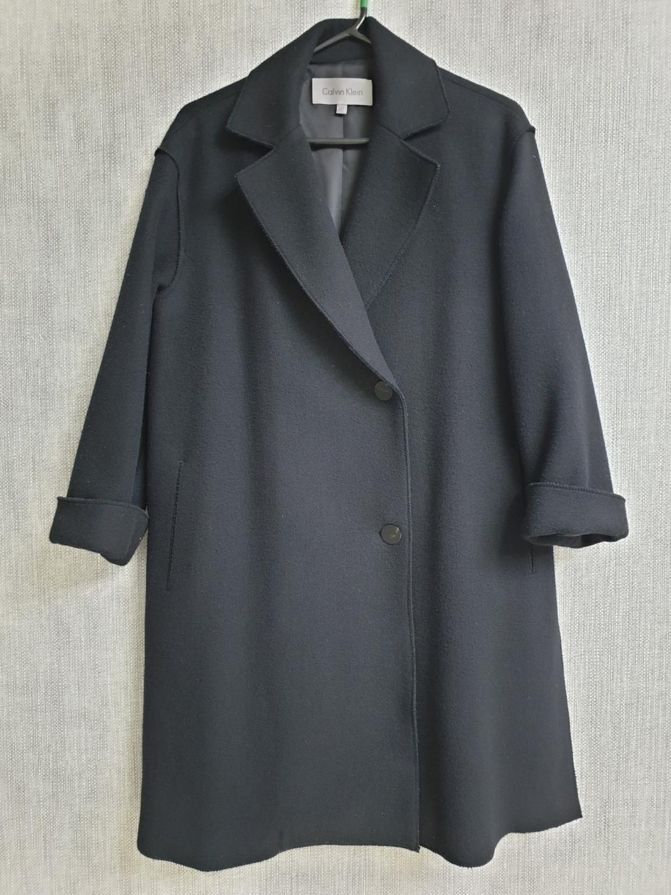 캘빈클라인 캐시미어 코트