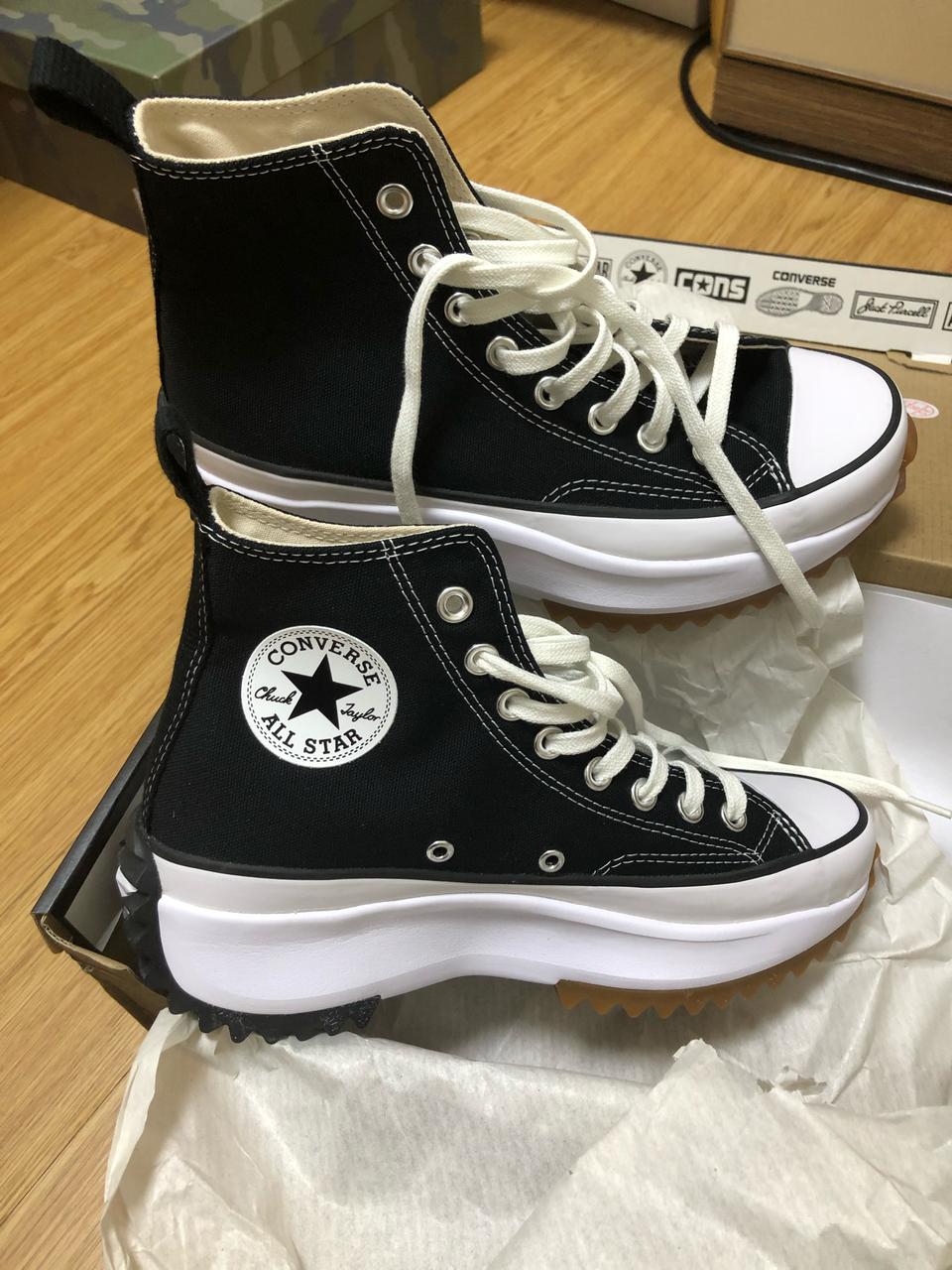 컨버스 런스타 하이크 보급형(리미티드 X) 우먼 US7