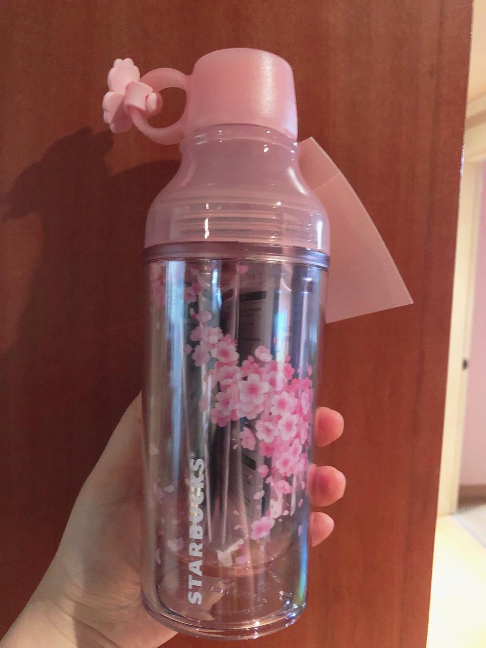 스타벅스 LED  체리블라썸 워터보틀 새거