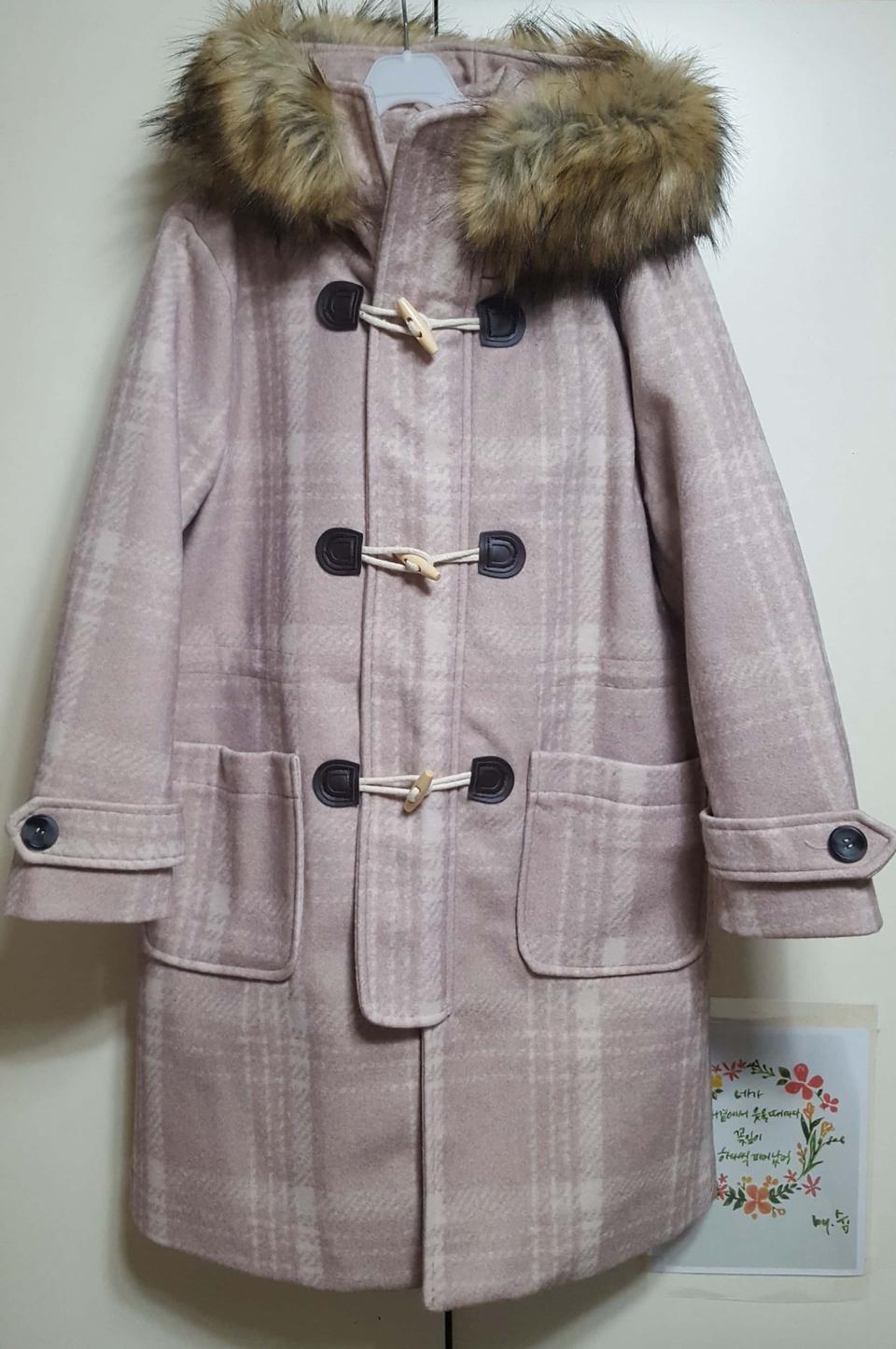 체크 떡볶이 코트