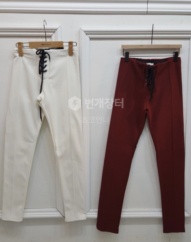 골지 라인 레깅스