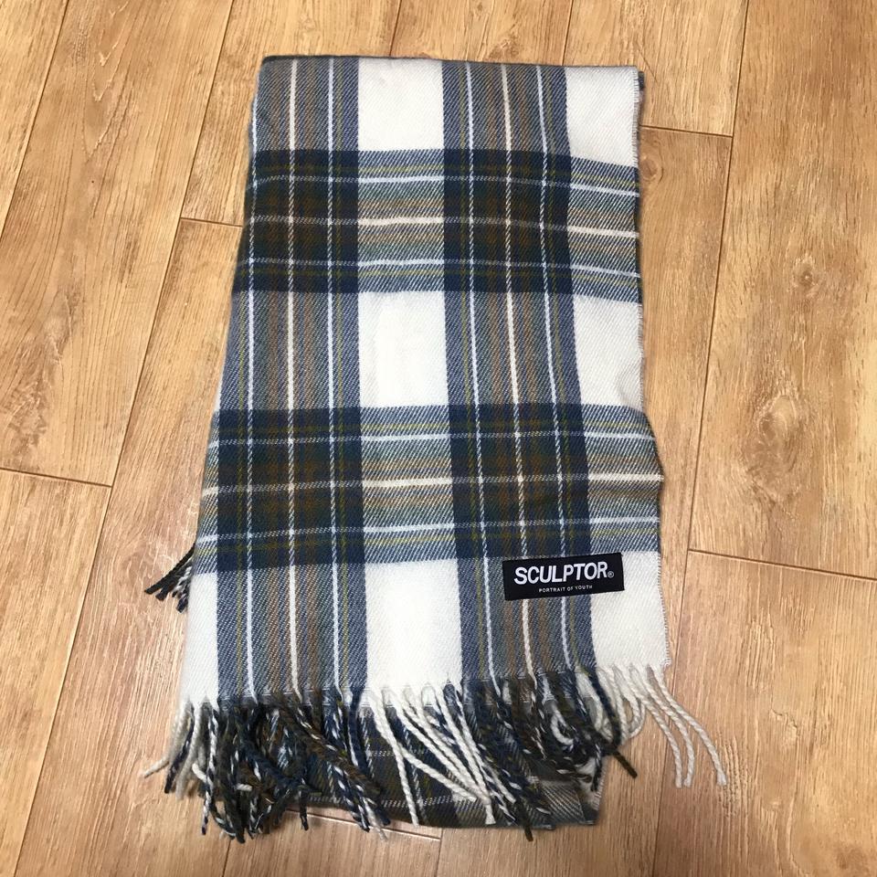 스컬프터 체크목도리