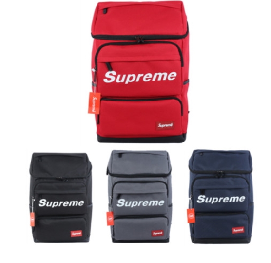 새상품무료배송)슈프림 깔끔한 스퀘어 학생백팩 학생책가방