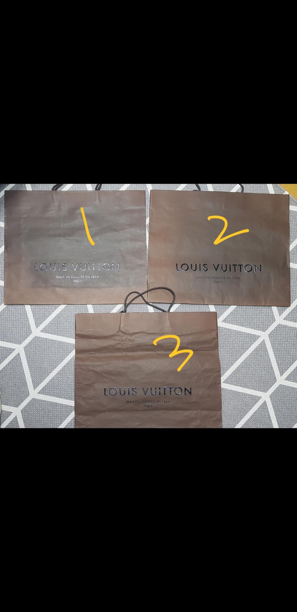 정품 루이비통 쇼피백