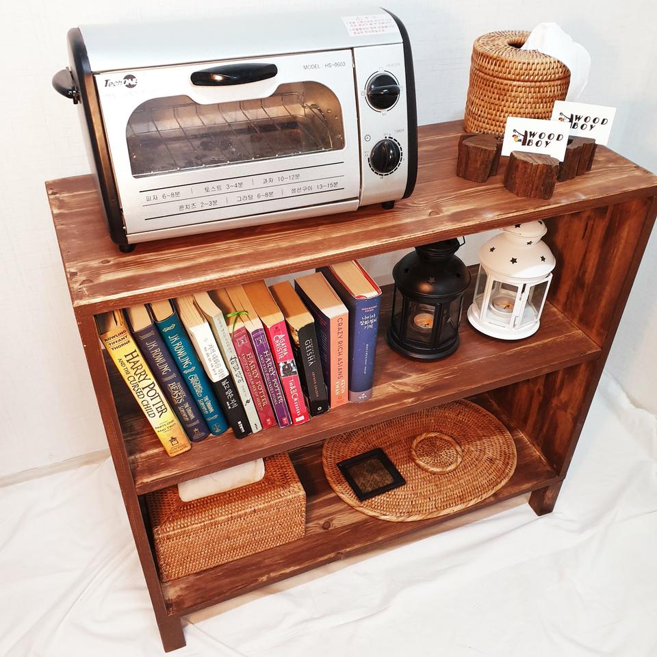 핸드메이드 2단 책장