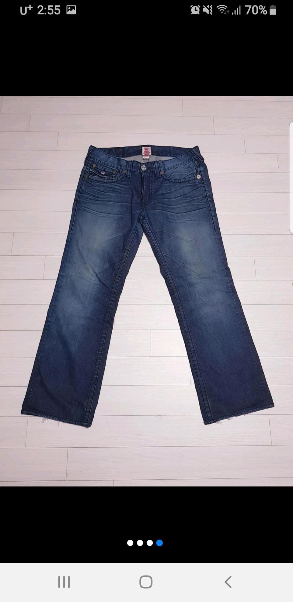 청바지 2개 정품 트루진 레인보우.빌리