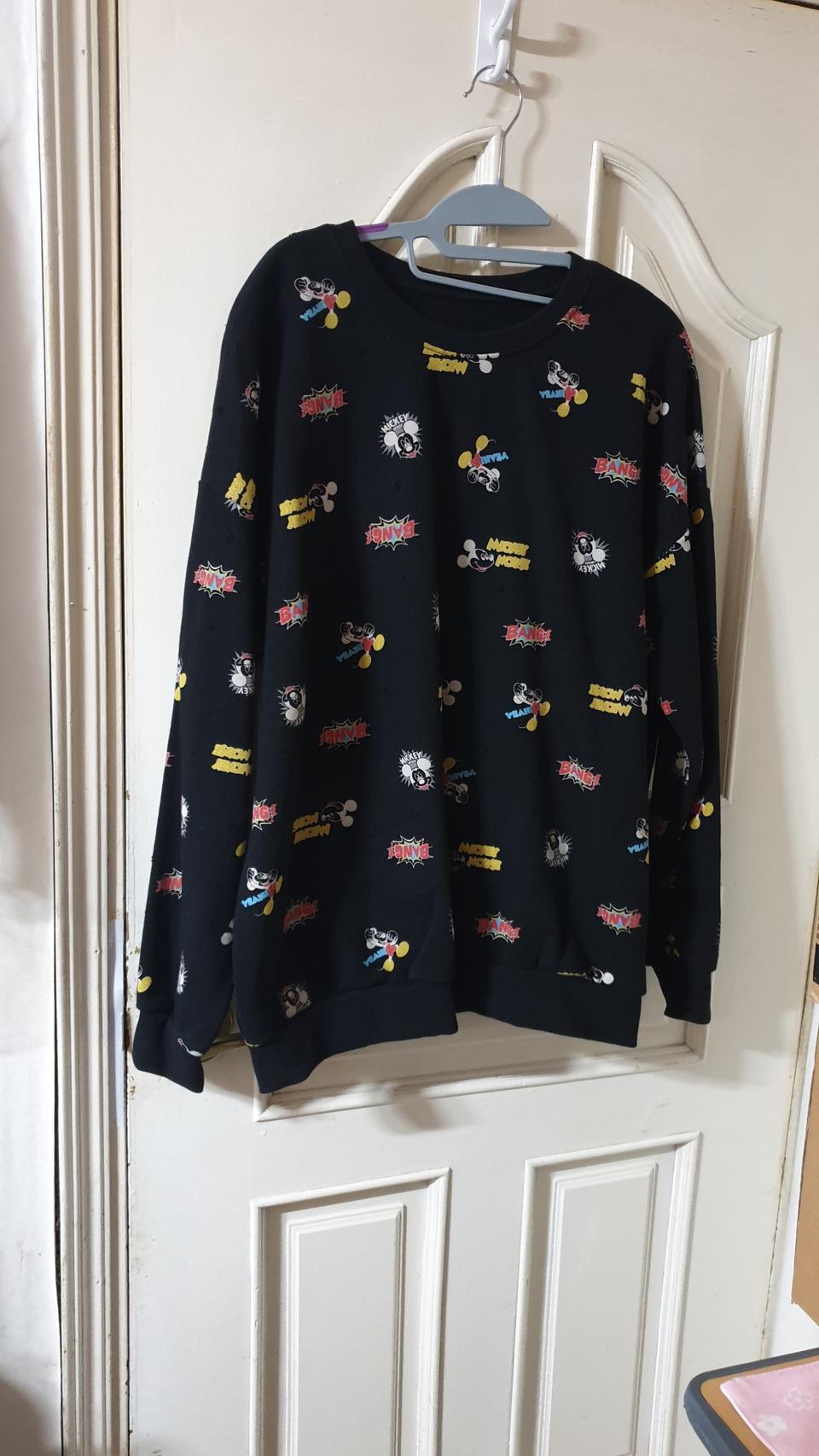 거의새것 미키 맨투맨 프리