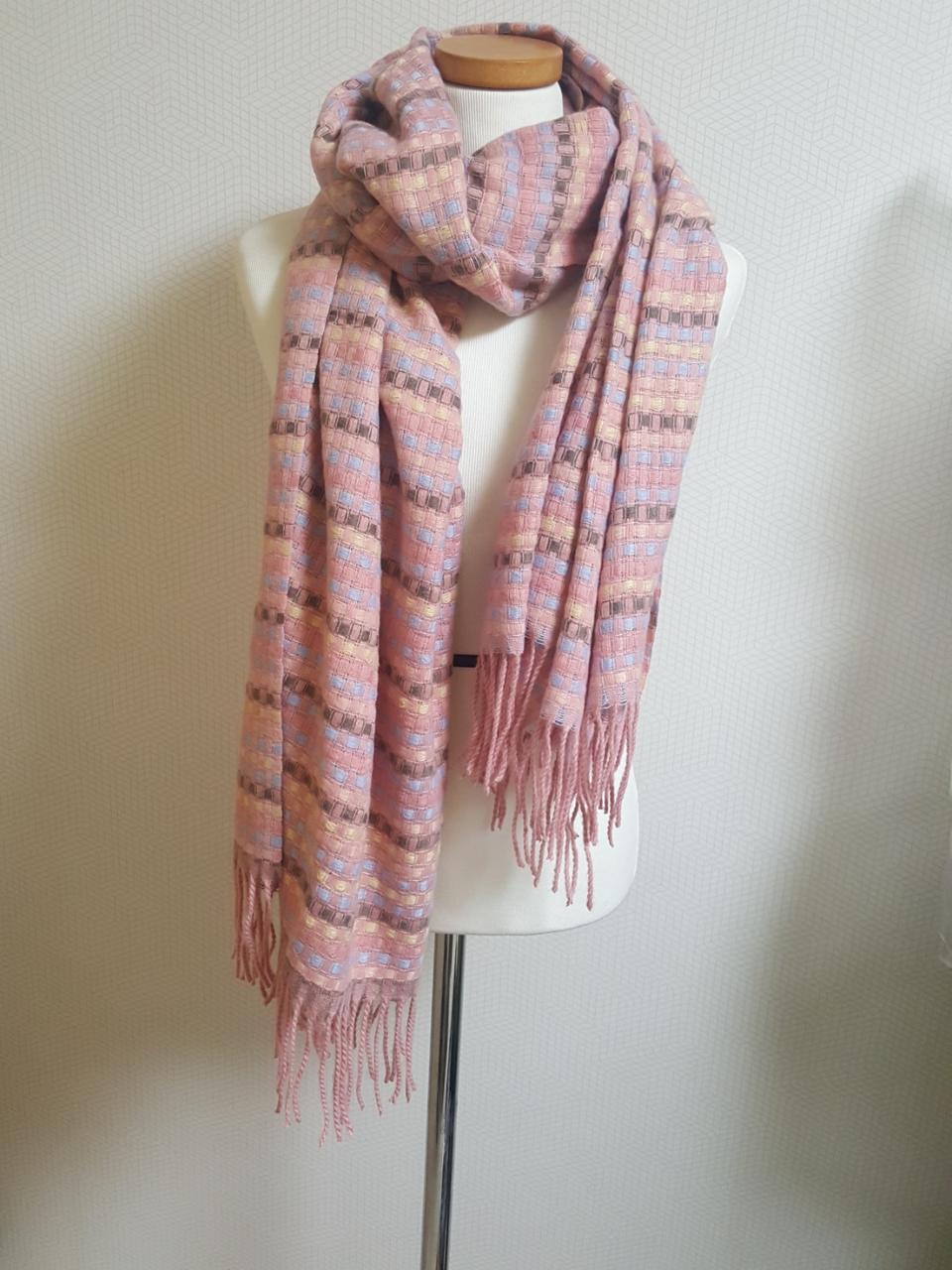 분홍 스카프(새상품)