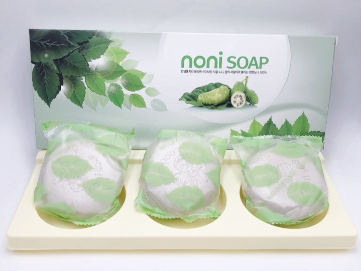 #노니 비누노니비누는 항균성과 항염증 효과가 있어서 습진이나 아토피,