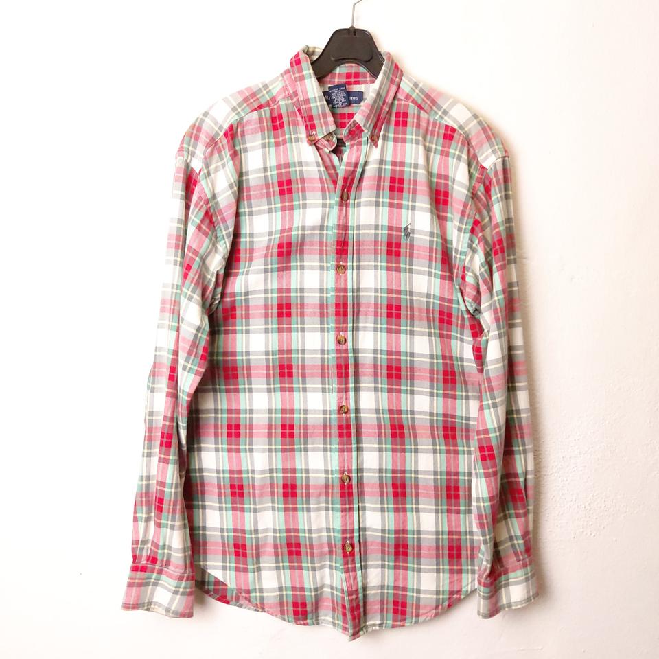 폴로랄프로렌 체크셔츠 L