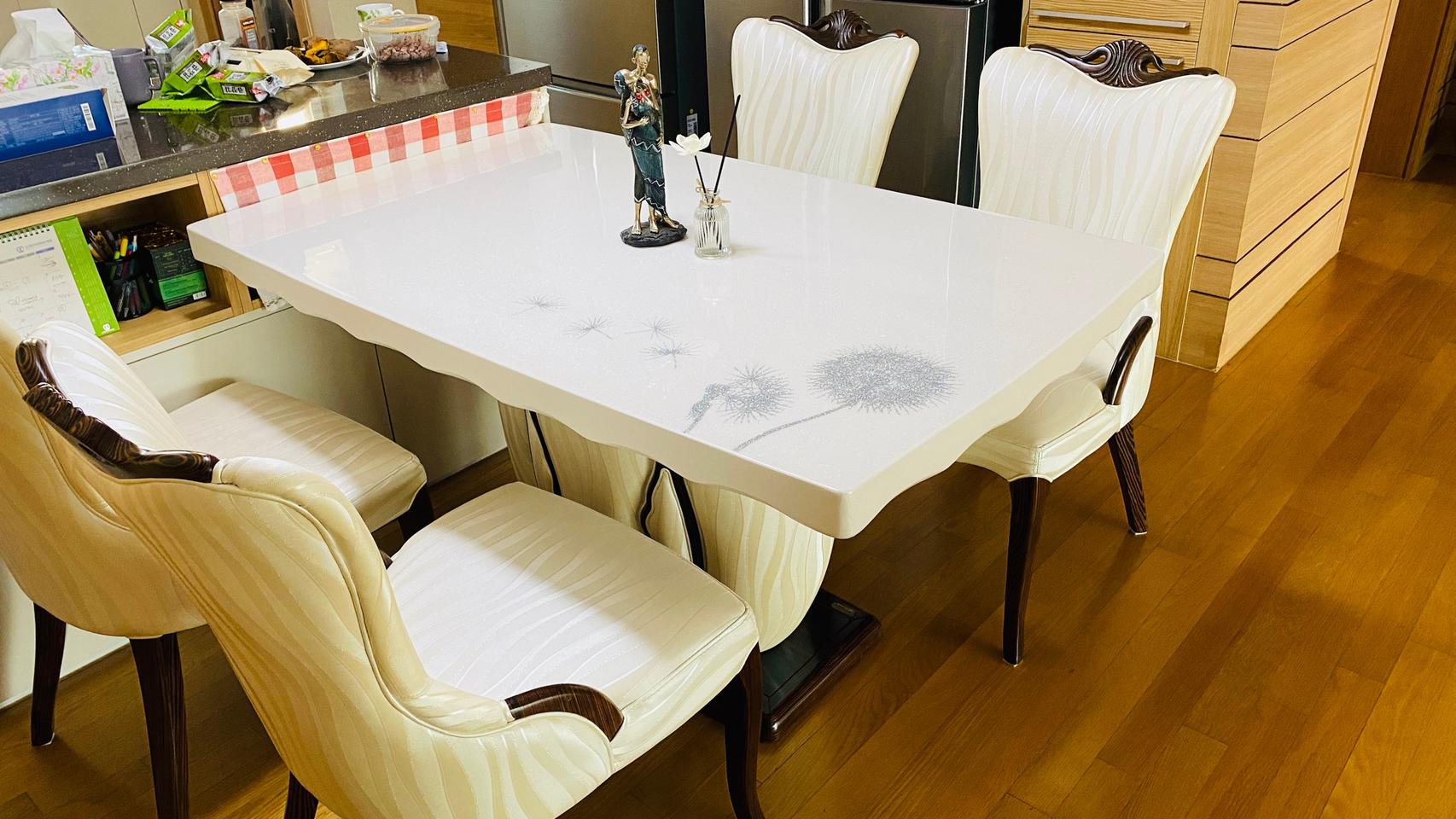 4인용 최고급 대리석 식탁