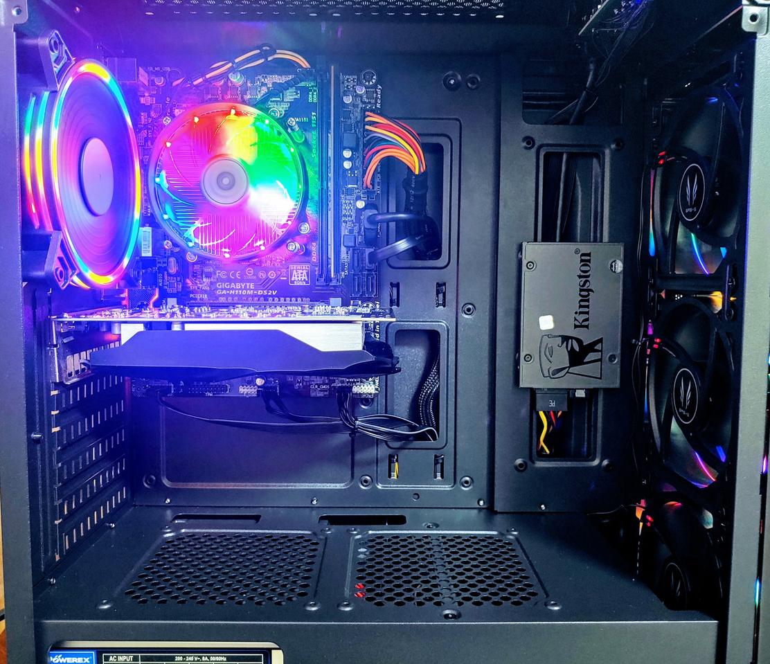 i3 7100/H110/8GB/1050TI 4GB