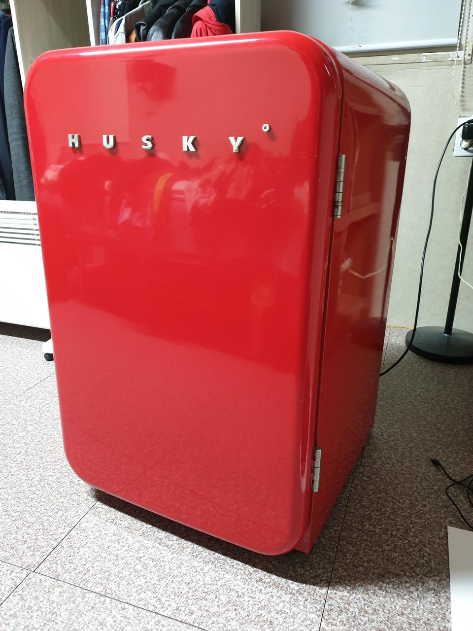 허스키 소형 냉장고 - 레트로 냉장고