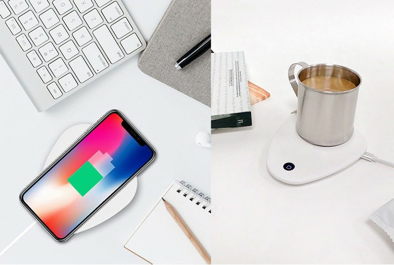 일주일특가 ♥ 무선 스마트폰 충전기 & 머그워머 | USB 고속 충전기