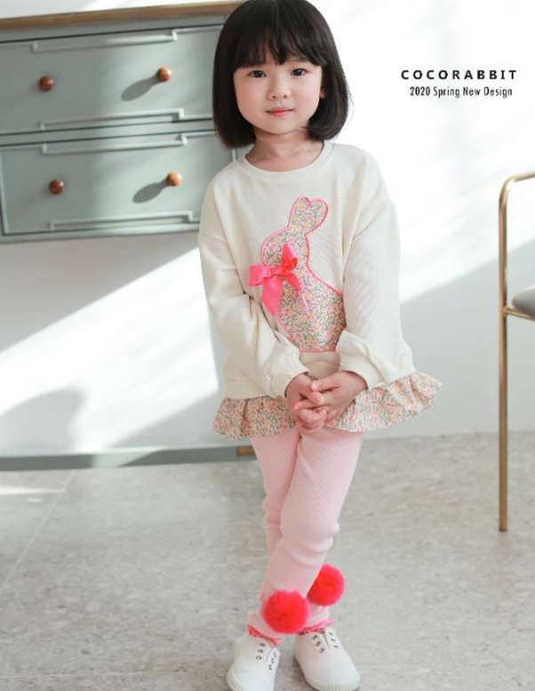 <SIZE S~XL> 토끼 이중맨투맨티