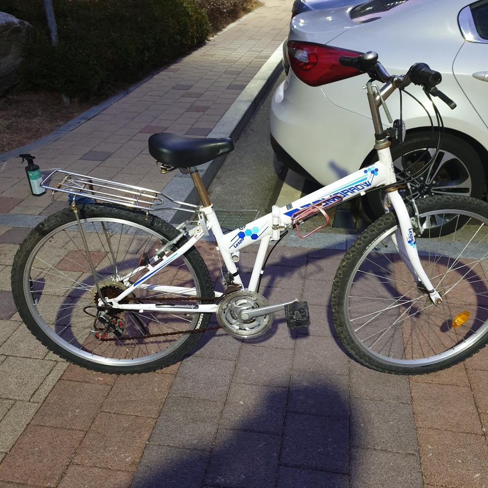 대구 삼천리 레스포 투모로우 21단 자전거.45000팜