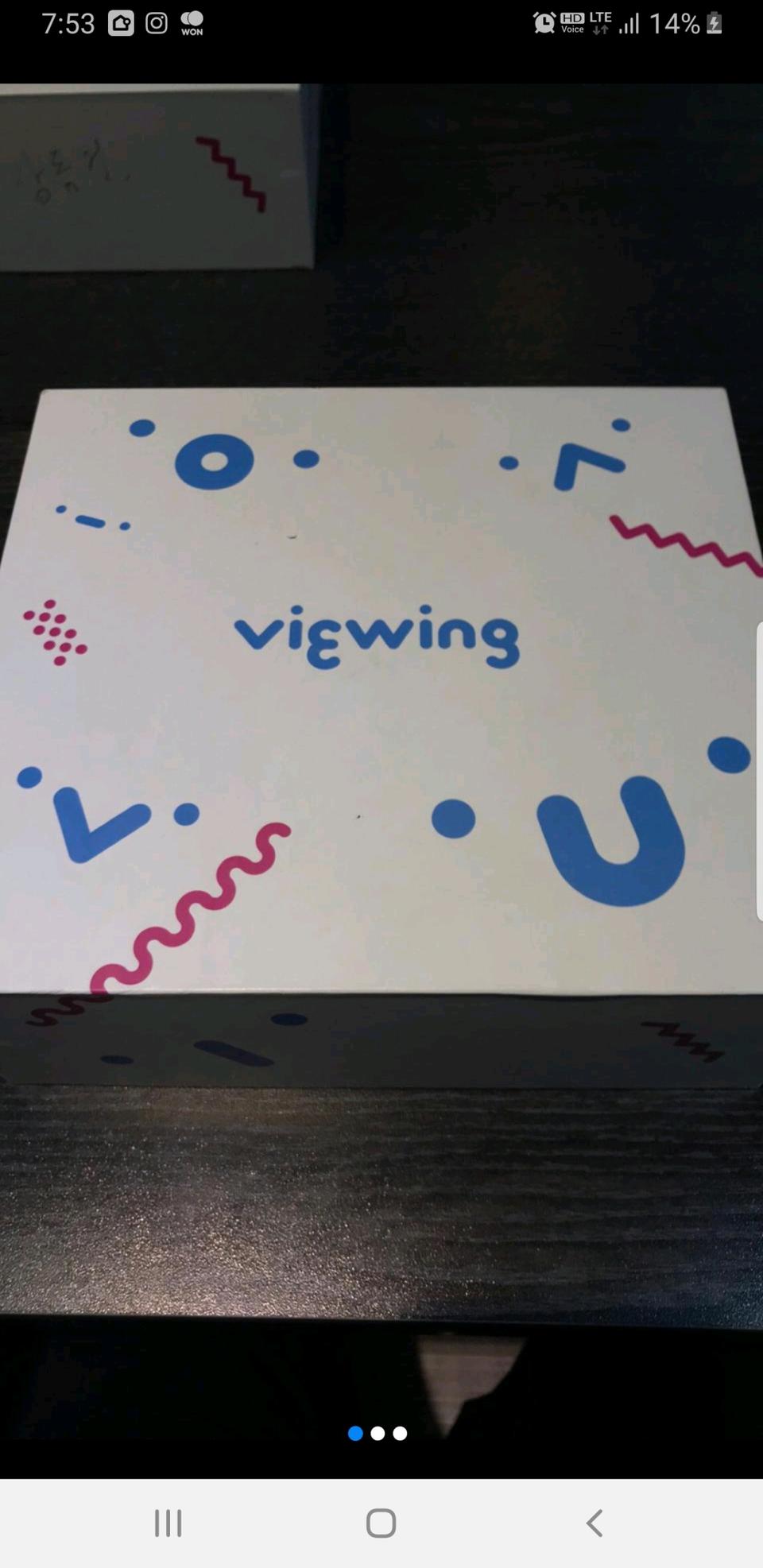 cj 뷰잉 새제품팝니다 7만원